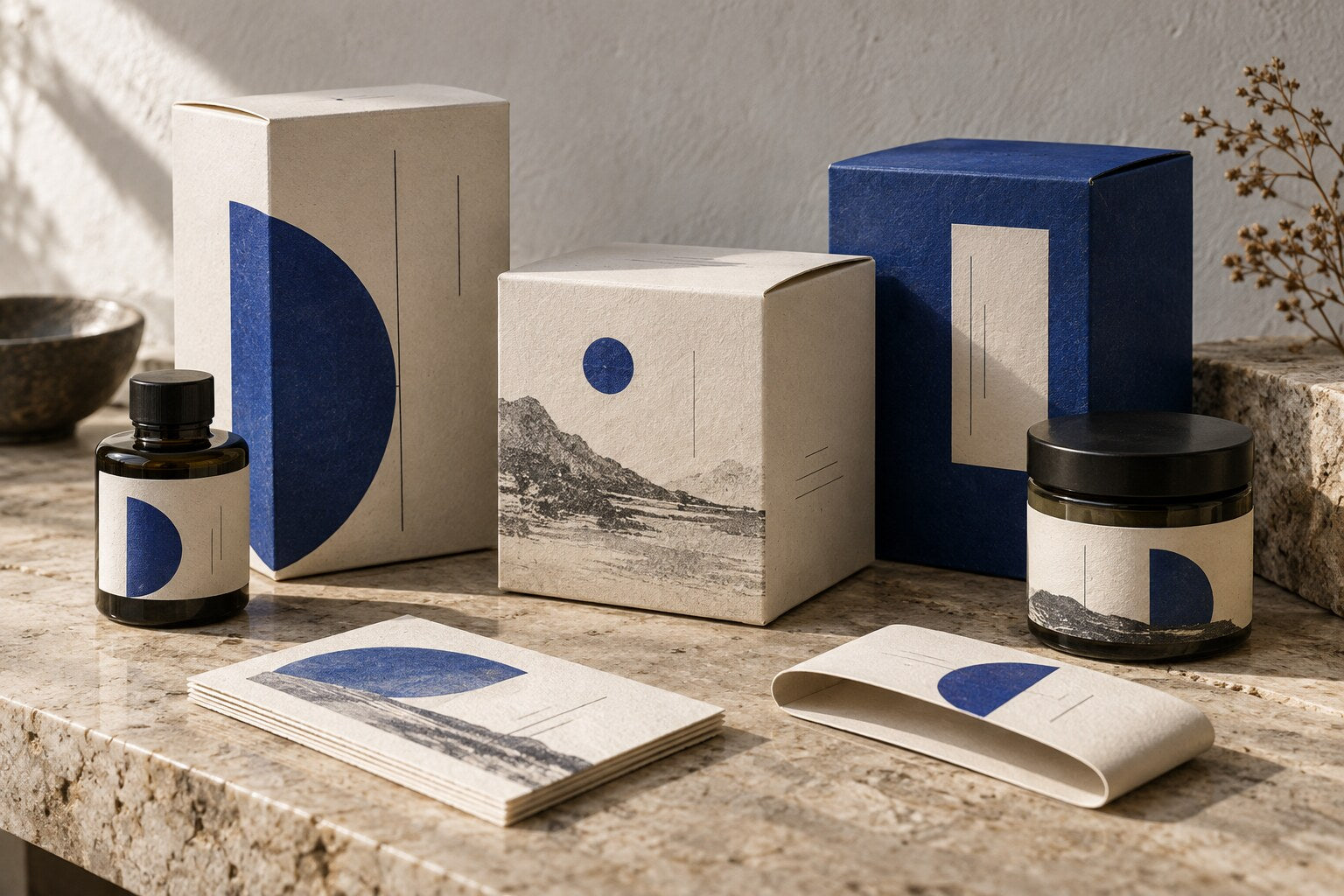 Concept study using print and packaging applications